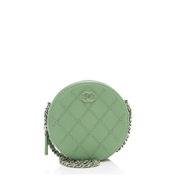 Chanel Lambskin Ultimate Stitch Round Clutch with Chain - Picture 1 of 10